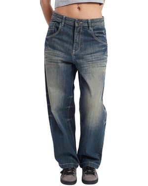 The Ragged Priest Jeans Rag Bleacher Big - Bleu