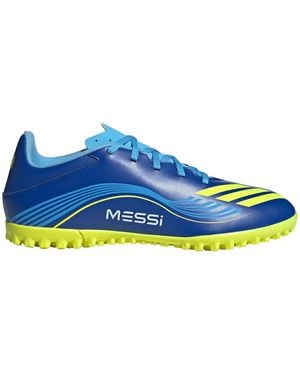 adidas Chaussures De Foot F50 Messi Club Turf - Bleu