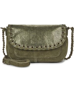 Pieces Borsa A Tracolla Pcbinia Suede Cross Body - Verde