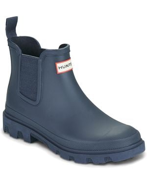 HUNTER Stivali Downpour Chelsea - Blu