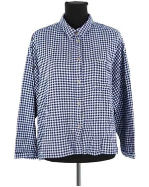 Des Petits Hauts Chemise Chemise en coton bleue