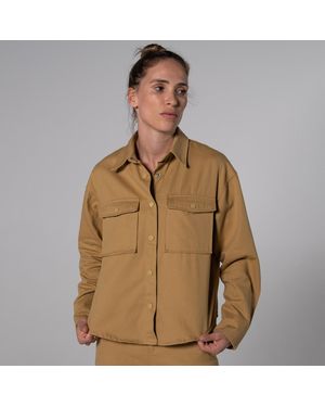 THEAD. Blazer Hailey Shirt - Braun