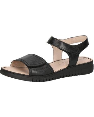 Caprice Sandales plates Sandales - Noir