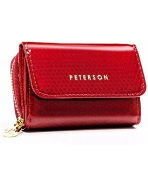 Peterson Stoop Portefeuille Ptn423229Sbr70404 - Rouge