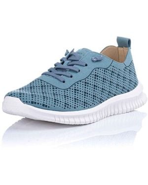 Amarpies Baskets Basses Chaussure Sport - Bleu