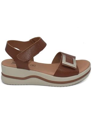 Cokketta Sandales Compensées - Marron