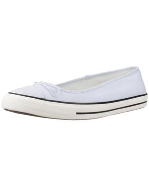 Converse Ballerines CHUCK TAYLOR ALL STAR DAINTY BALLERINA SLIP - Blanc