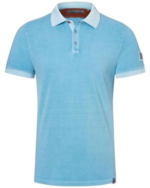 Timezone T-shirt Polo ref 52346 bleu clair