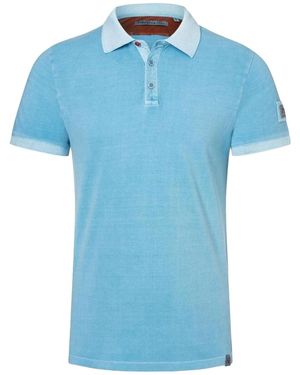 Timezone T-shirt Polo ref 52346 bleu clair