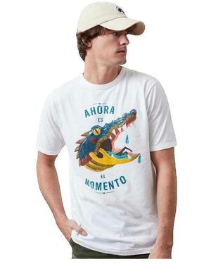 Altonadock T-shirt T-shirt Slim Fit blanc