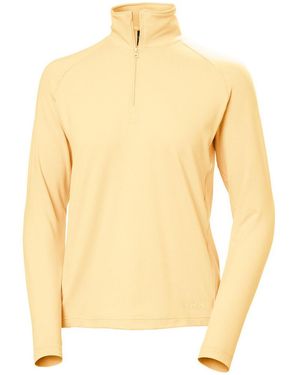 Helly Hansen Pull W VERGLAS 1/2 ZIP - Jaune
