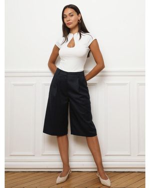 La Modeuse Short Shorts Pour Femme - Noir