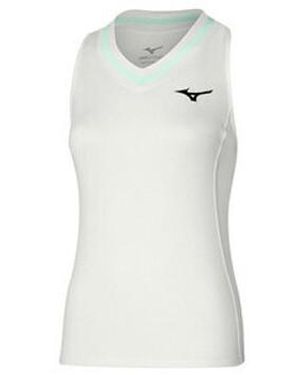 Mizuno Debardeur Débardeur Frontier Tank Blanc