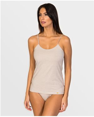 Zd - Zero Defects Maillots de corps Débardeur fil de soja - Blanc