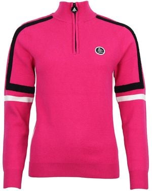 Peak Mountain Pull Pull col roulé ASTA - Rose