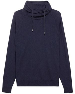 Esprit Sweatshirts Co Ws Cowl Nk - Bleu