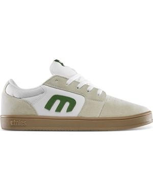 Etnies Chaussures de Skate CRESTA WHITE GREEN GUM - Gris