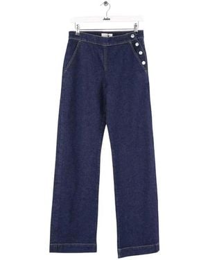 Calvin Klein Jeans Flare Larges Jean Large - Bleu