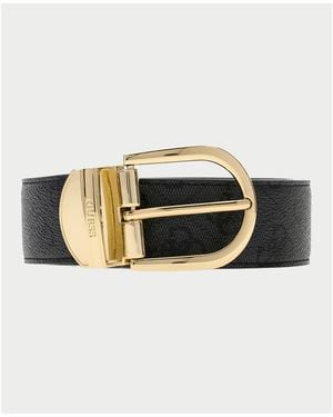 Guess Ceinture Ceinture Double Femme - Noir