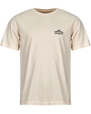 Patagonia T-Shirt M's Cloud Crag T-Shirt - Neutre