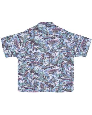 Element Chemise Thalweg Shirt Rivers - Bleu