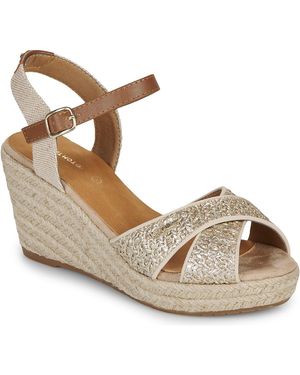 Tom Tailor Keilabsatzsandalen Theresa - Mettallic