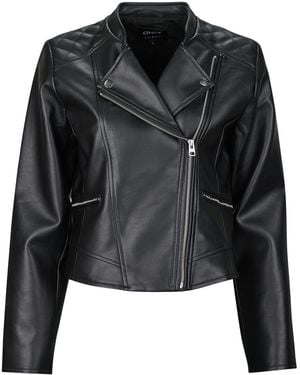 ONLY Veste Onljill Faux Leather Biker - Noir