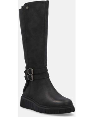 Refresh Bottes plates STIVALE - Noir