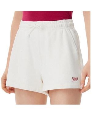 Tommy Hilfiger Short Script - Blanc