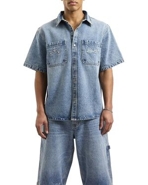 AVX Chemise Cruise - Bleu