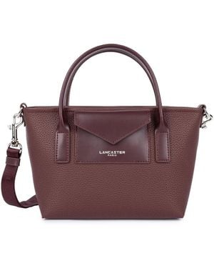 Lancaster Sac à main Sac a main Ref 66344 Bordeaux 20*16*8 cm - Violet