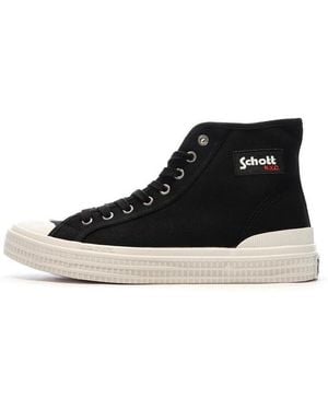 Schott Nyc Baskets basses SCH-WILLIAM-BLK - Noir