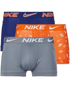 Nike Boxer Essential Micro Le Trunk 3Pk - Grigio