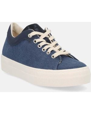 Geox Baskets basses Sneakers jeans - Bleu