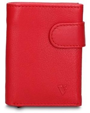 Sergio Valentini Portefeuille Portefeuille In-1089 - Rouge