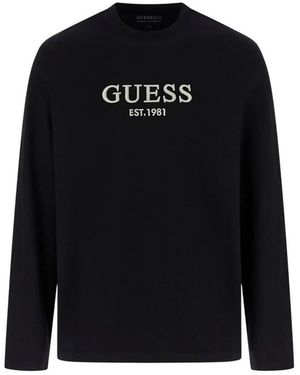 Guess T-shirt M5BI0SK8FQ4JBLK - Noir