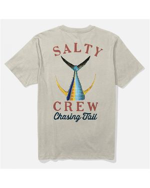Salty Crew T-Shirt Tailed S/S Tee - Gris