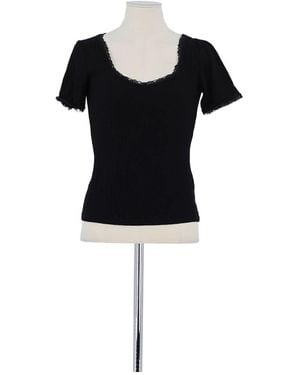 Rouje T-shirt T-shirt en coton noir