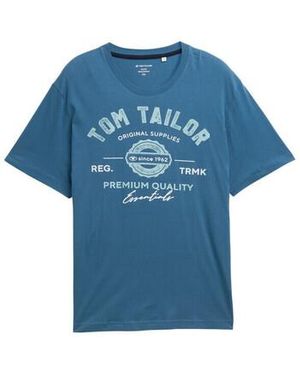 TOM TAILOR T-shirt Imprimé - Black/noir