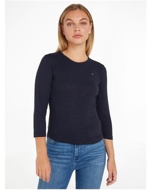 Tommy Hilfiger T-shirt WW0WW37861DW5 - Bleu