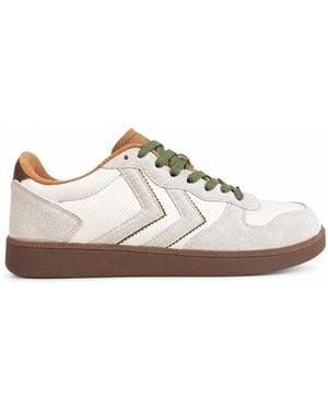 Hummel Baskets basses 403055-0001 - Blanc