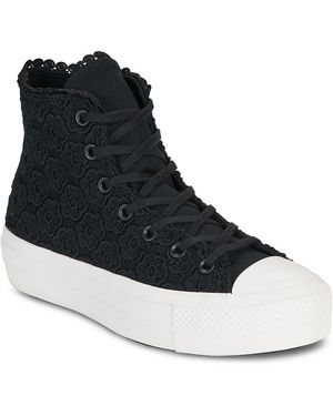 Converse Hoge Sneakers Chuck Taylor All Star Lift - Zwart