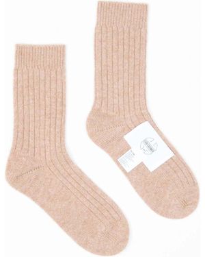 Studio Cashmere8 Sokken Uni 12 - Naturel