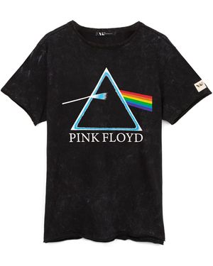 Pink Floyd T-shirt Album Logo T-shirt à manches courtes - Noir