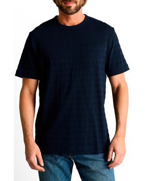 Tom Tailor T-shirt Tee Shirt COTON Marine - Noir
