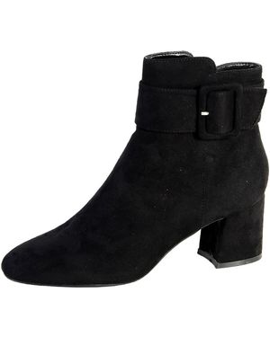 The Divine Factory Boots Bottine Talon HK3843 - Noir