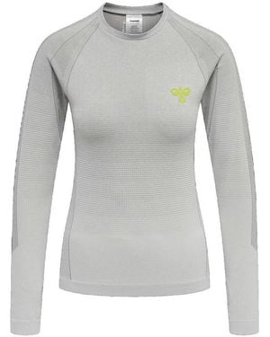Hummel T-Shirt T-Shirt Gg-12 Stretch Femme - Gris