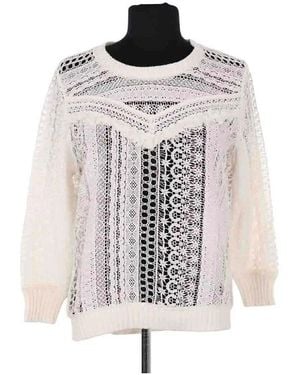 Gerard Darel Pull Top blanc