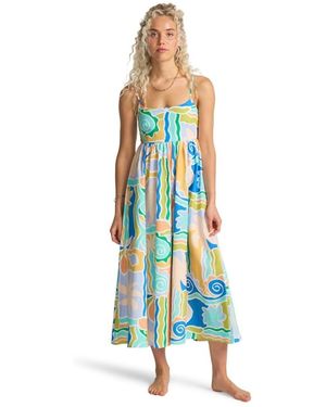 Billabong Robe Island Life Midi - Bleu