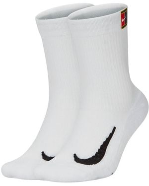 Nike Chaussettes de sports Chaussettes court multiplier coussinées - Gris